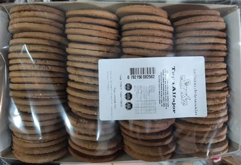 Galleta alfajor tradicional Saoba 750 gr .